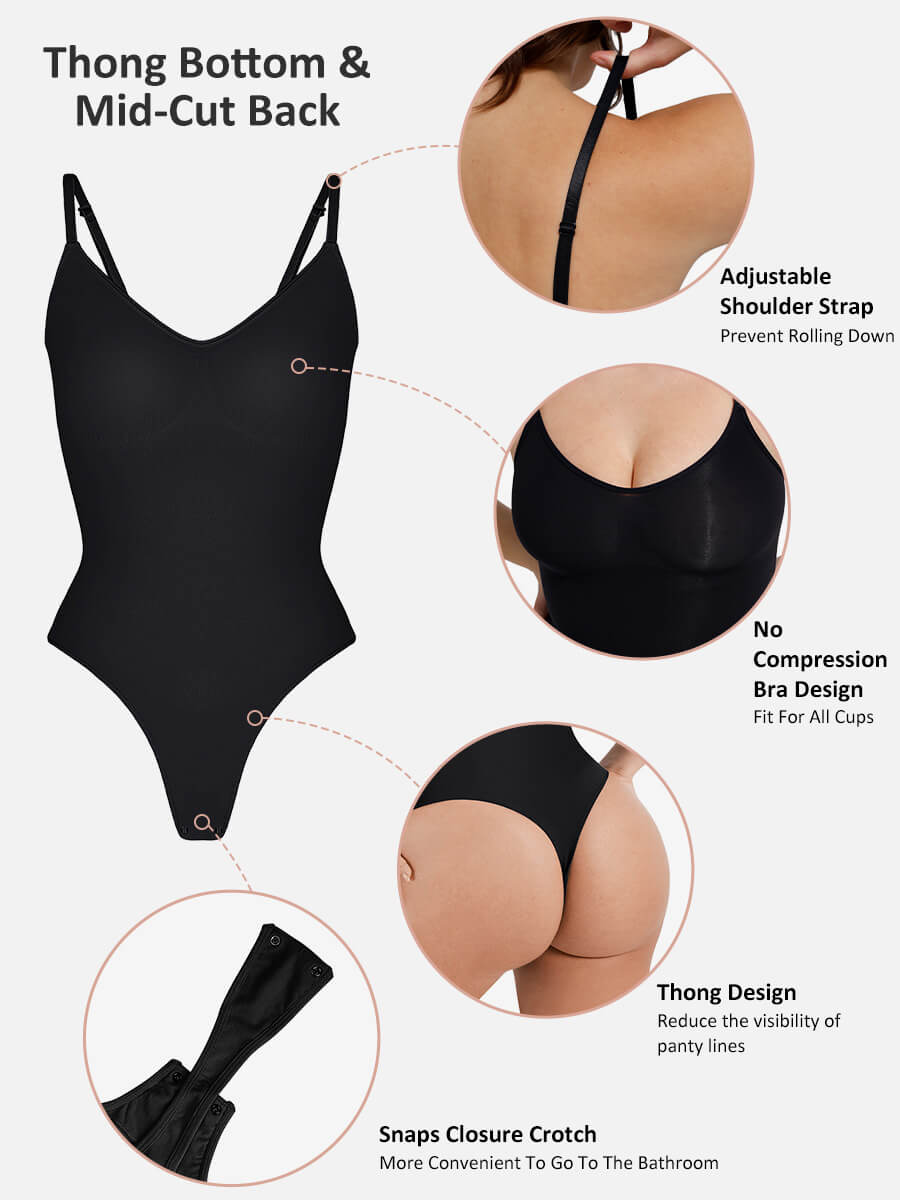 BrandlessFITS Tummy-Slimming Bodysuit