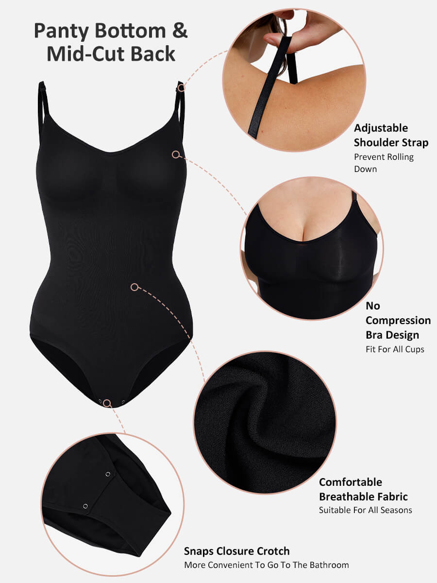 BrandlessFITS Tummy-Slimming Bodysuit