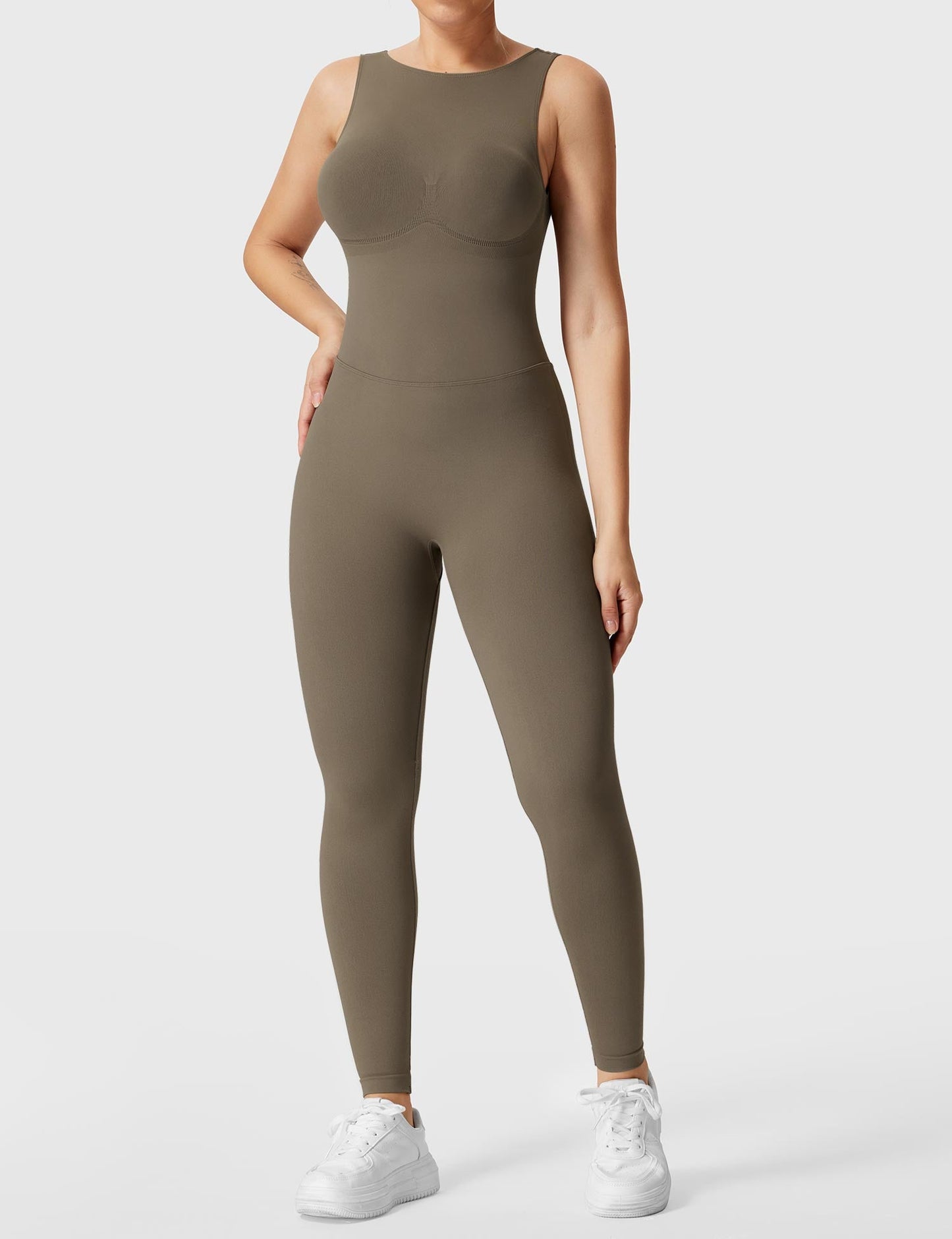 BrandlessFITS Swanky Seamless Jumpsuit