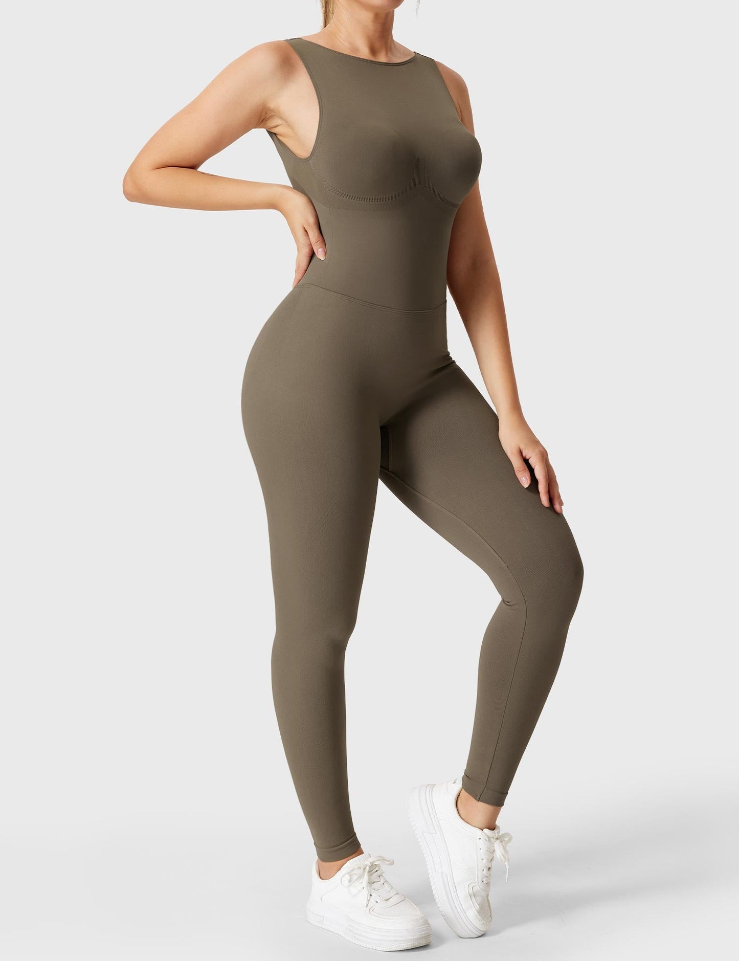 BrandlessFITS Swanky Seamless Jumpsuit