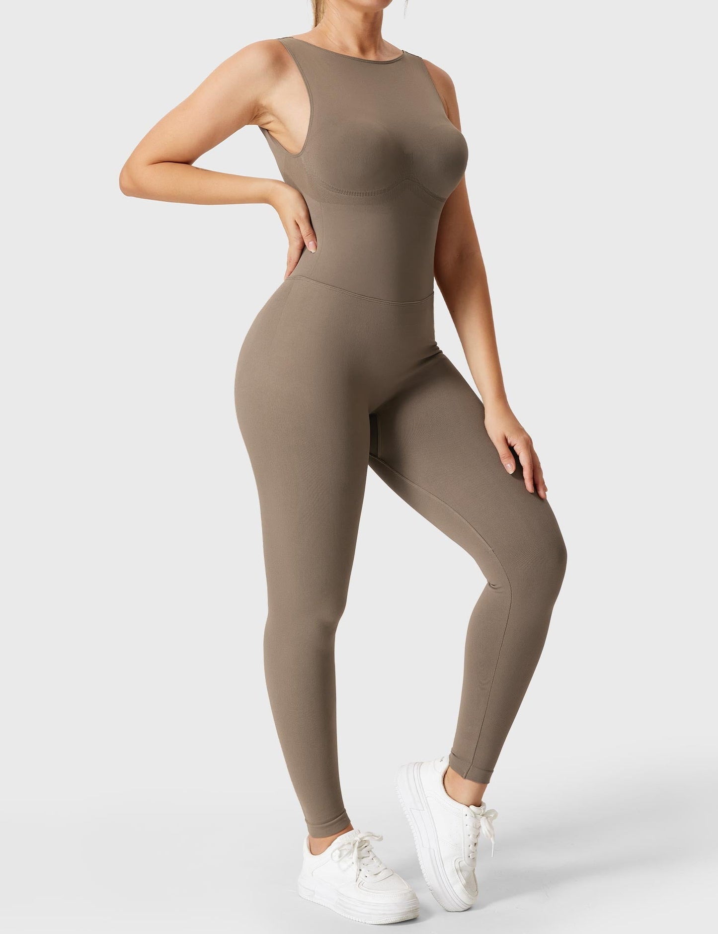 BrandlessFITS Swanky Seamless Jumpsuit