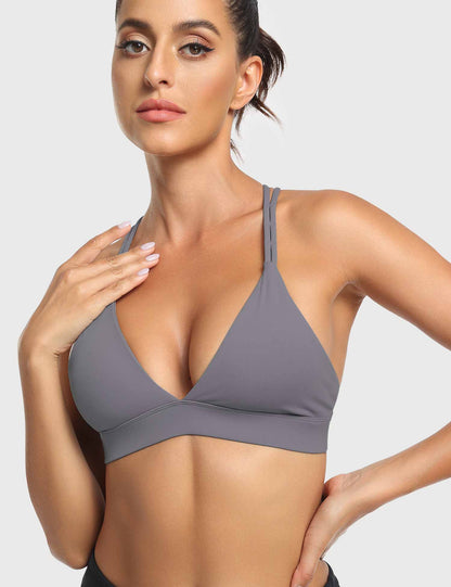 BrandlessFITS July Sports Bra