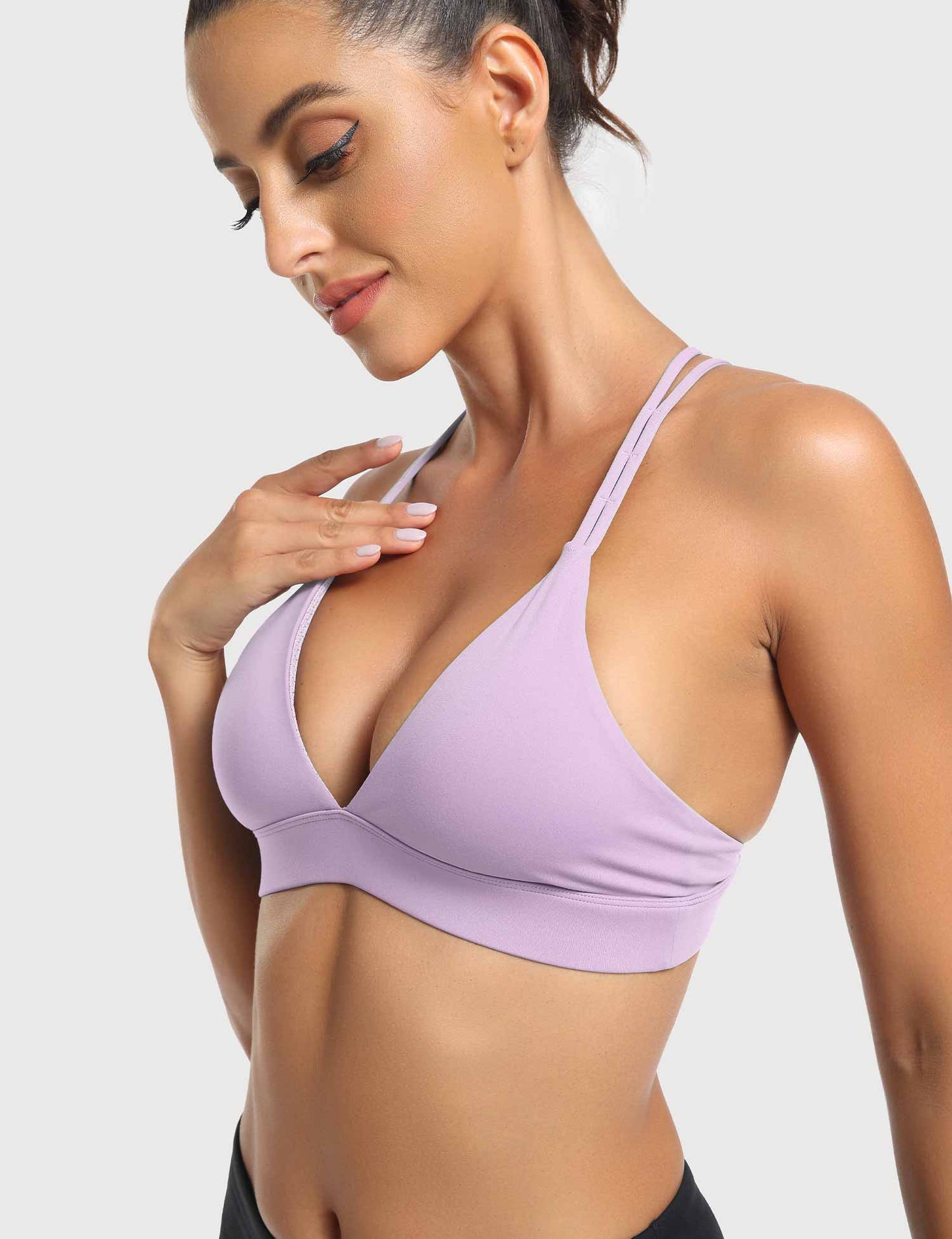 BrandlessFITS July Sports Bra