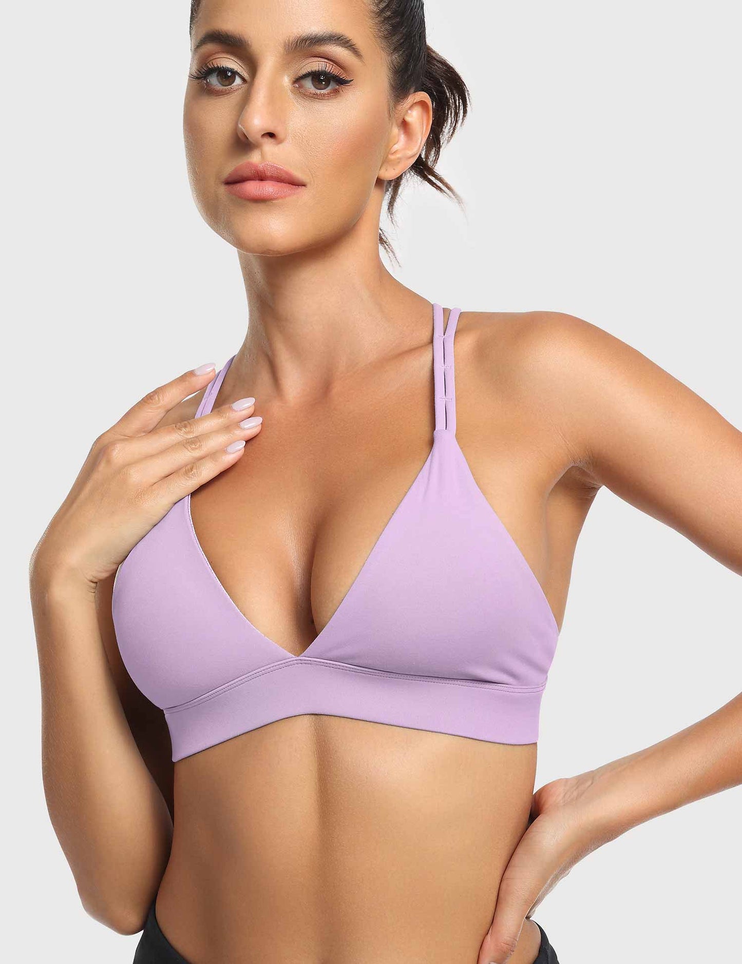 BrandlessFITS July Sports Bra