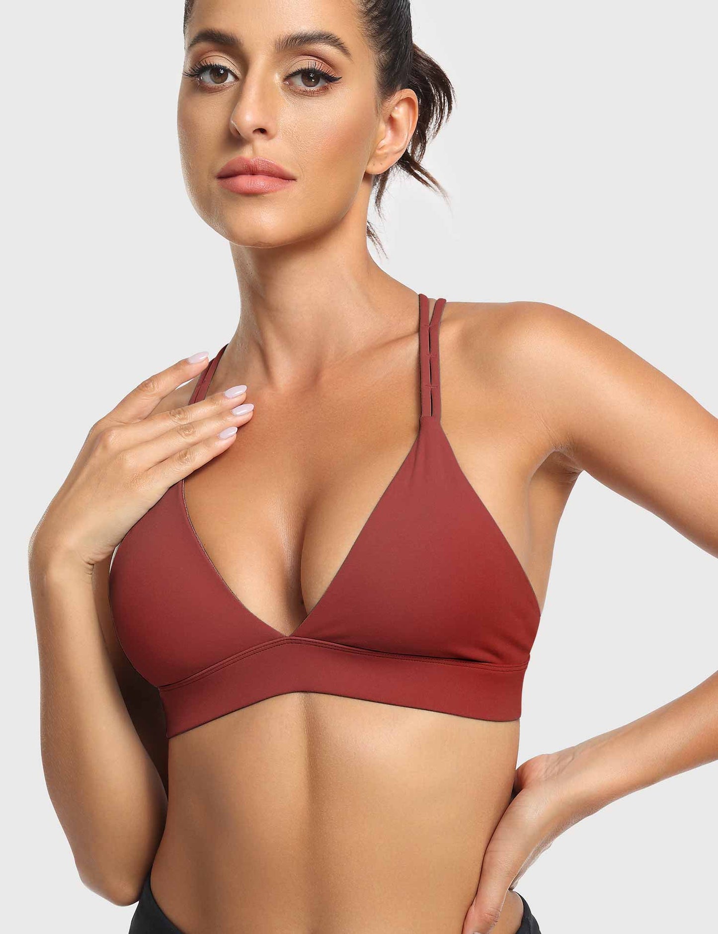 BrandlessFITS July Sports Bra