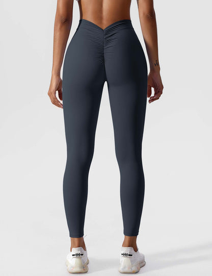 BrandlessFITS V-back Ruched Leggings