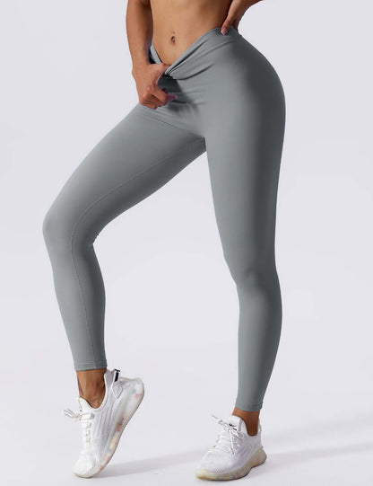 BrandlessFITS V-back Ruched Leggings