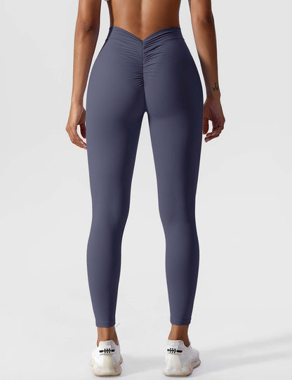 BrandlessFITS V-back Ruched Leggings