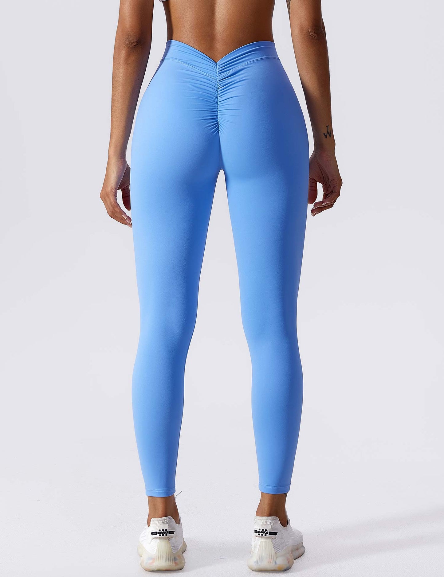 BrandlessFITS V-back Ruched Leggings