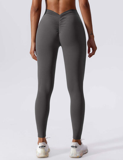 BrandlessFITS V-back Ruched Leggings