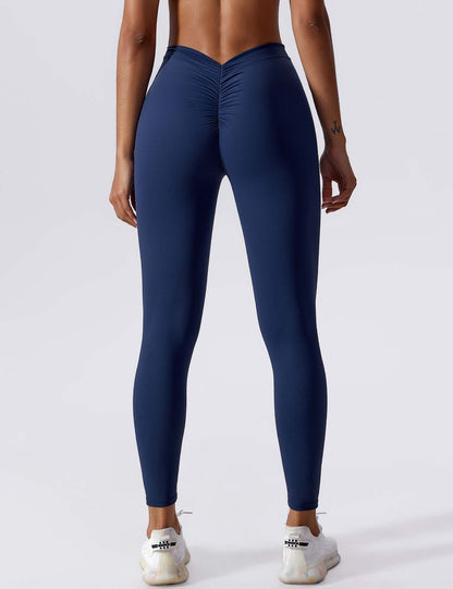 BrandlessFITS V-back Ruched Leggings