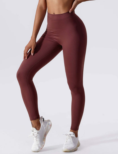 BrandlessFITS V-back Ruched Leggings