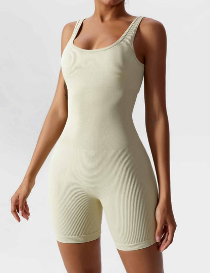 BrandlessFITS U-Neck Seamless Romper