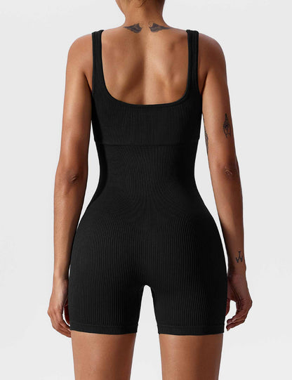 BrandlessFITS U-Neck Seamless Romper