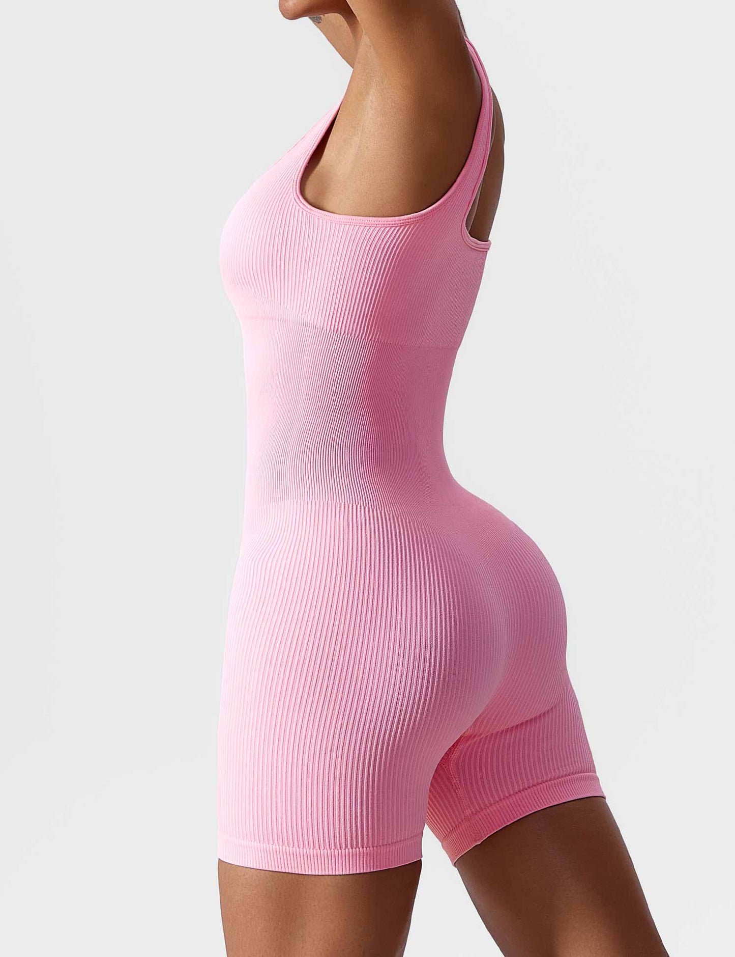 BrandlessFITS U-Neck Seamless Romper