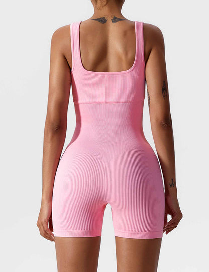 BrandlessFITS U-Neck Seamless Romper