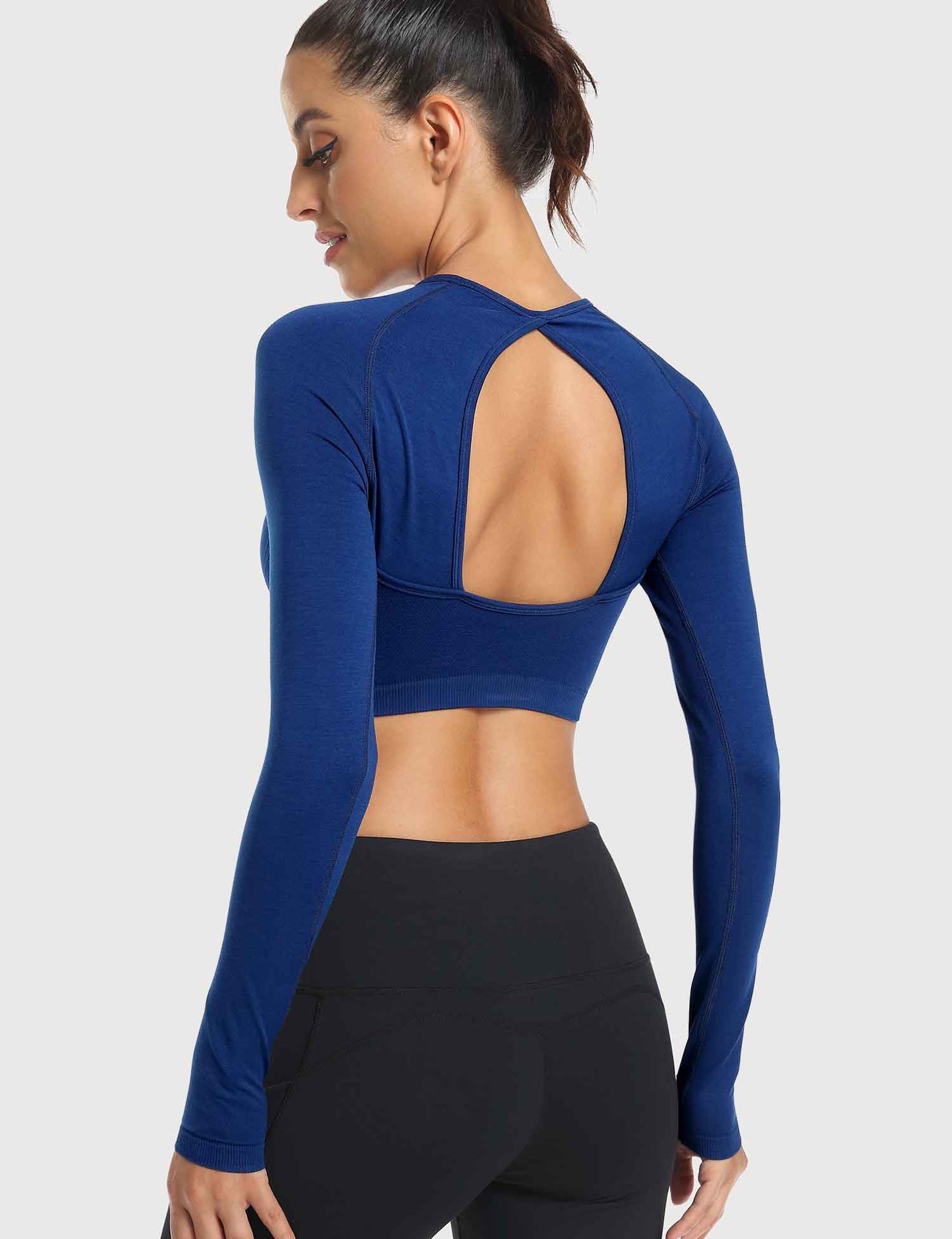 BrandlessFITS Open Back Long Sleeves