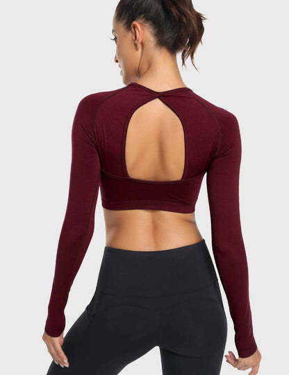 BrandlessFITS Open Back Long Sleeves