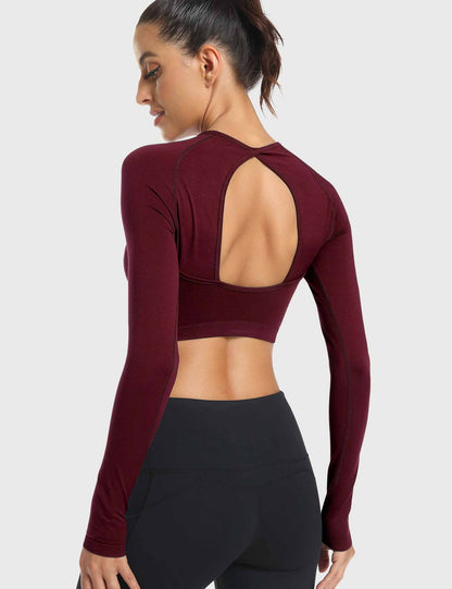 BrandlessFITS Open Back Long Sleeves